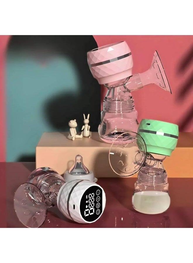 مضخة ثدي كهربائية قابلة للارتداء للأمهات المرضعات، آلة ضخ الحليب الكهربائية الاوتوماتيكية مع وضعين و9 مستويات، محمولة وصغيرة الحجم، قابلة لإعادة الشحن مع بطارية كبيرة 1400 مللي امبير في الساعة - Image 2